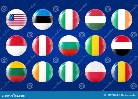 Circular Flags of the World 的图像结果