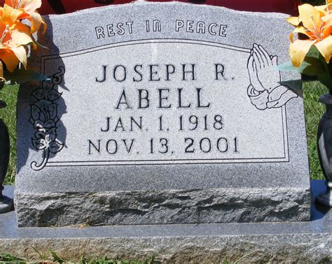 Joseph Richard Abell (1918-2001) - Mémorial Find a Grave