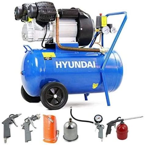 Buy Hyundai50 Litre Portable Air Compressor, 2.2kW, 116psi/14CFM, 3HP ...