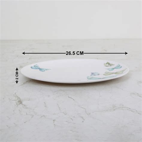Buy Mandarin Printed Dinner Plates - Melamine - Dinner Plate - 2 cm H x ...