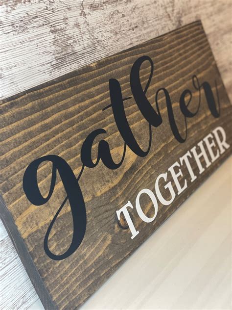 Image result for Gather Together Sign