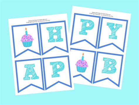 Free happy birthday banners to print off, Download Free happy birthday ...