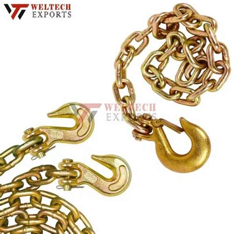 Chain Link - Linkage Chain, Safety 1/4" x 30" 12600 capacity, 1 forged ...