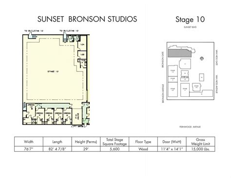 SUNSET BRONSON STUDIOS Stage 10 - Sunset Gower Studios