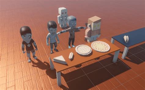 Unity Multiplayer Tutorial Unet 的图像结果