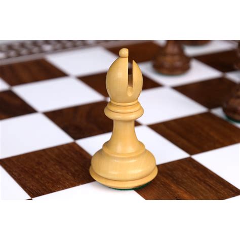 4.1" Pro Staunton Rosewood Chess Set with 21" Board