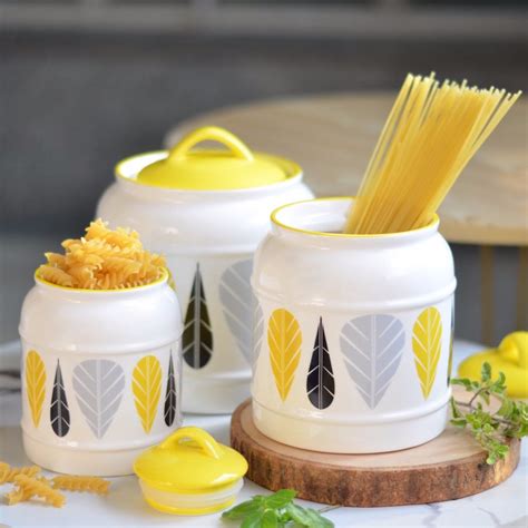 Airtight Jars Yellow Online - Premium Airtight Jar | Nestasia