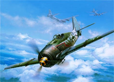World War II, Fw 190, Focke Wulf, Luftwaffe, Germany, Military ...