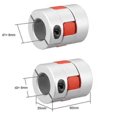 XB 35mm Outer Diameter x Length 60mm x Inner Diameter Both Side 8mm Fl