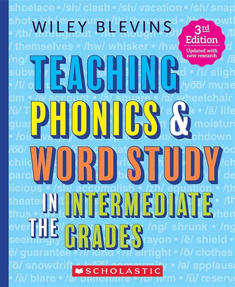 Amazon.com: Teaching Phonics & Word Study in the Intermediate Grades ...