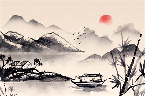 Ancient Chinese Mountain Paintings
