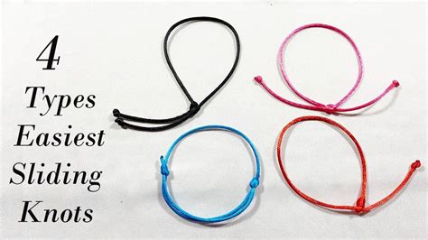 Image result for Tutorial Sliding Knot Bracelet