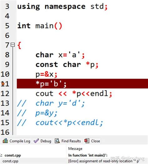 Const Cast in C Basic Examples 的图像结果