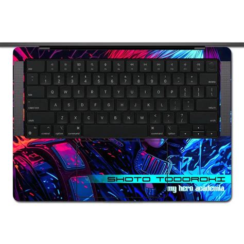 Shoto Todoroki Anime Laptop Skin for MacBook | Buy Online Now – SkinsLegend