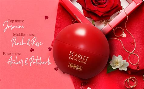 Buy VANESA Scarlet Perfume For Women - 50ML|Premium & Long Lasting ...