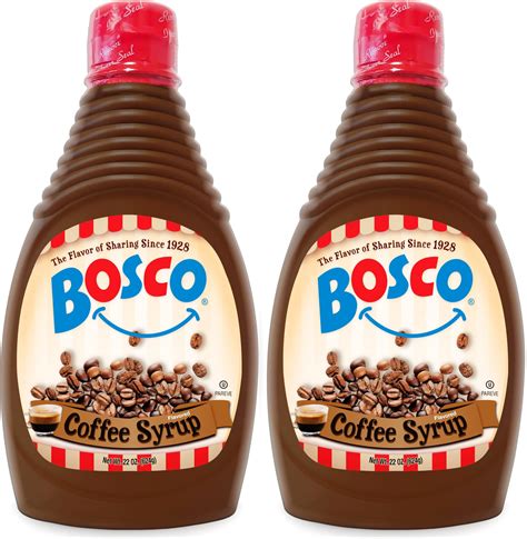 Amazon.com : Bosco Original Chocolate Syrup, 22oz Squeeze Bottle (3 ...