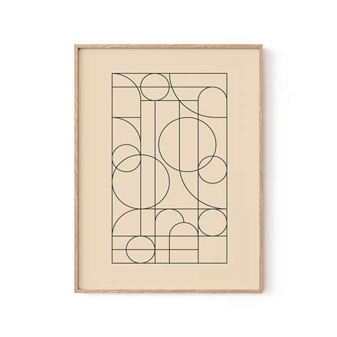 Labyrinth 01: Buy Best Framed Minimalist Art Painting Online – Dessine Art