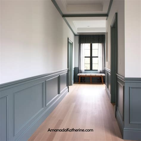 25 Creative Half Wall Paneling Ideas For A New Look - Amanda Katherine ...