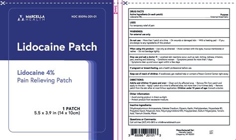 DailyMed - LIDOCAINE 4% patch