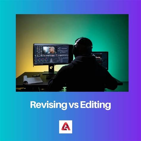 Image result for Revising vs Editing