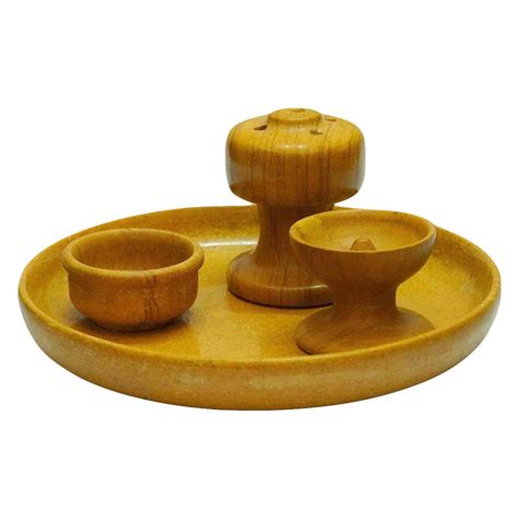 Chinkara Jaisalmer Yellow Stone Agarbati Stand 2 5inch Deepak 2inch ...