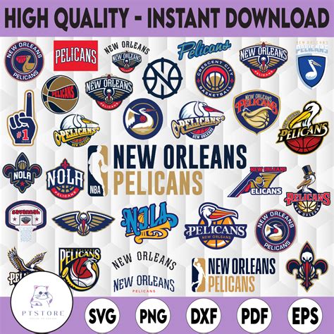 37 Files NBA New Orleans Pelicans svg, NBA teams logo bundle | Inspire ...