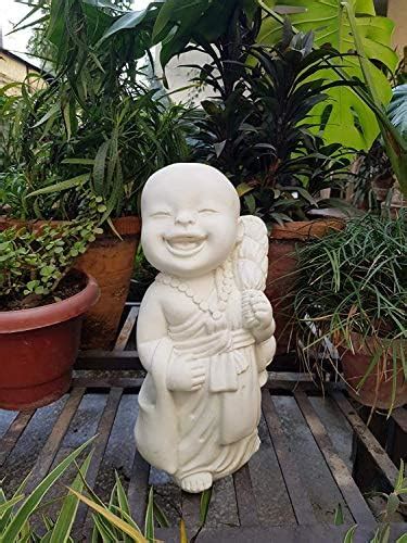 Wonderland ( Set of 4 Baby Monk (Buddha Statue, Monk Statue, Garden ...