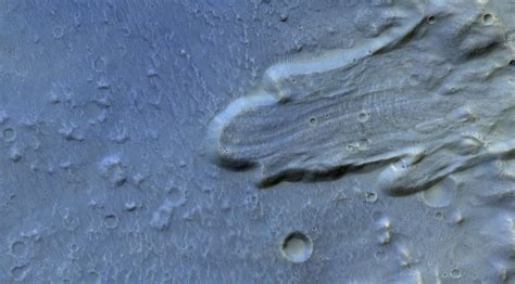ESA Orbiter Captures Beautiful Images Of Martian Landslides! - Science