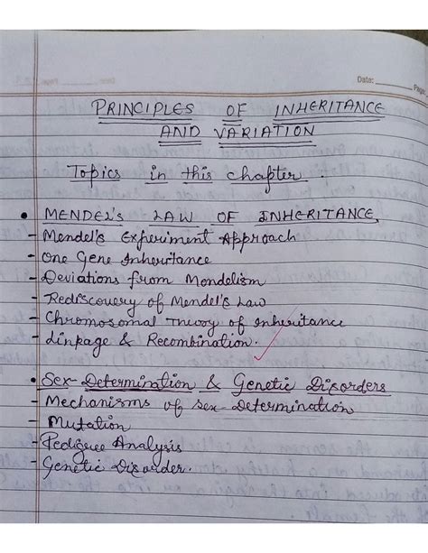 Principle of Inheritance Class 12 One Shot 的图像结果