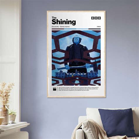 The Shining Movie Poster, Horror Movie Poster, Classic Movie Poster ...