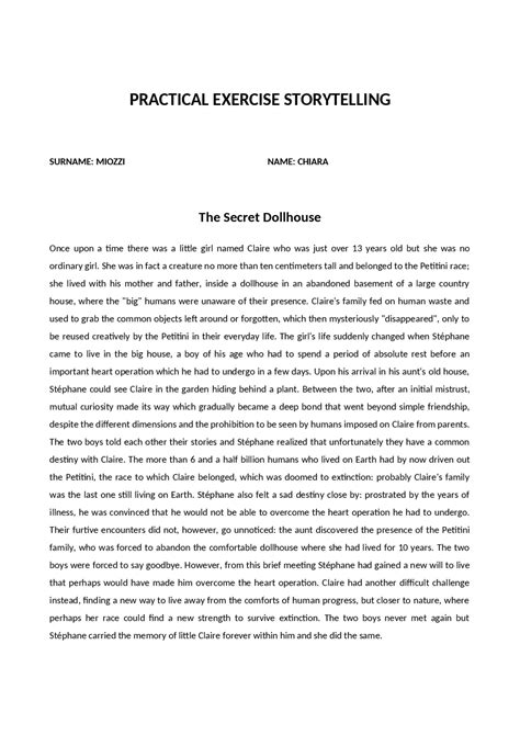 Adventure Story Exercise 的图像结果