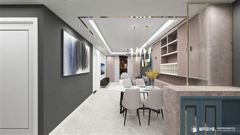 龙湖紫宸 - 北欧风格三室两厅装修效果图 - 意绘设计工作室设计效果图 - 每平每屋·设计家