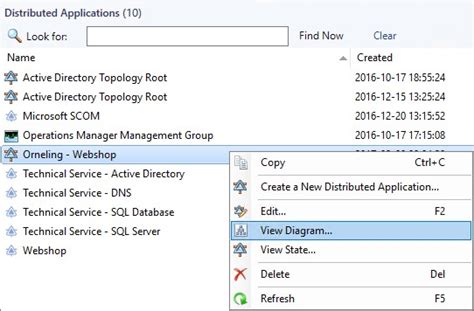 Image result for Distributed Applications in SCOM