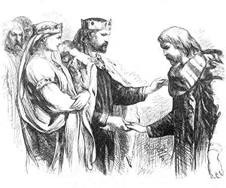 Macbeth 1881 Nwith Lady Macbeth and Banquo at The Palace in Act Iii ...