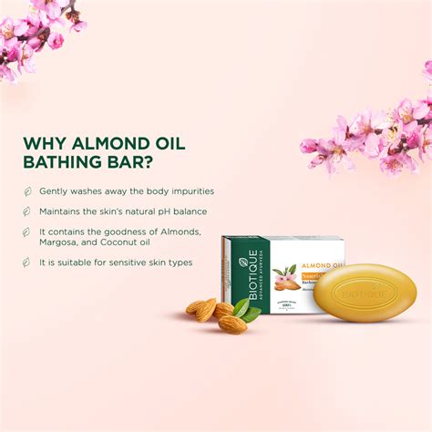 Almond Oil Bathing Bar for Nourishing Sensitive Skin Types