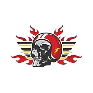 5 Ace Skull Vector Mascot Wall Sticker Poster|size:12x18 inch ...