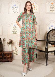 JINVARAM Women Kurta Palazzo Set - Buy JINVARAM Women Kurta Palazzo Set ...