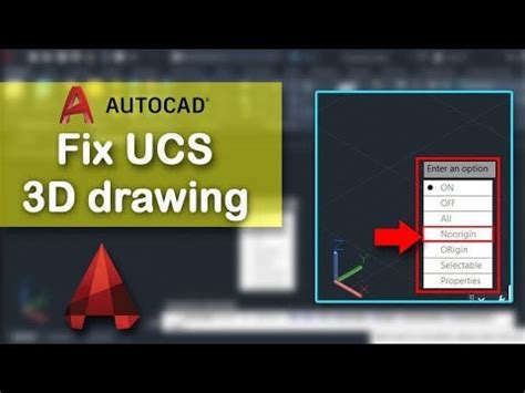 Image result for AutoCAD UCS Icon Setting