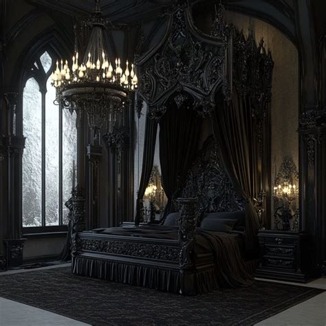10 Dramatic Gothic Bedroom Ideas: Create Your Dark Romantic Sanctuary ...