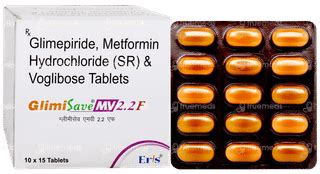 Glimisave Mv 2.2 F Tablet 15: Uses, Side Effects, Price & Substitutes