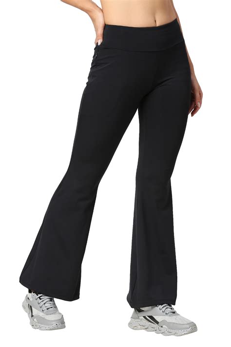 Laasa Sports | Slim Fit Boot Cut Flare Pants (Bell Bottom) for Women