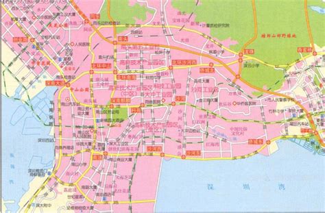 深圳地图全图高清版_菜鸟游戏网