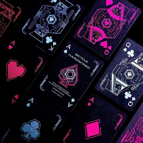 Bicycle Cyberpunk Hardwired Premium Playing Cards | Art of Cards