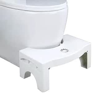 Ergonomic Toilet Squat Stool – Foldable Non-Slip Foot Rest for Better ...