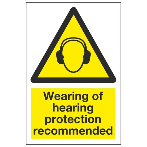 Image result for Hearing Protection Signage