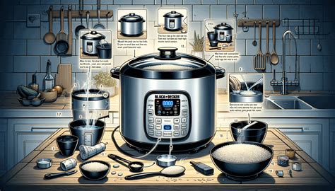Black + Decker Rice Cooker Instructions