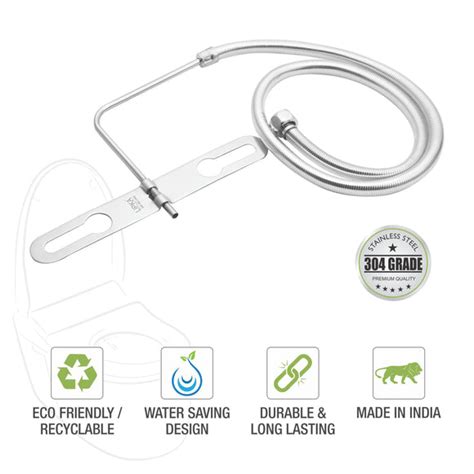 Crystal Jet Spray with 304-Grade SS Holder & 1.5 Meter Hose - LIPKA ...