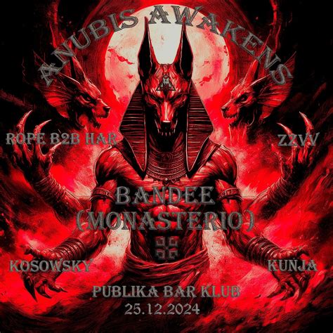 Anubis Awakens, Publika Bar Klub, Ljubljana, 25 December to 26 December ...