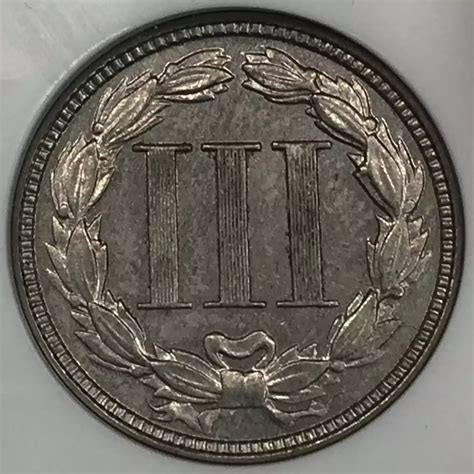 1881 Nickel Three Cent Piece (3CN) NGC PF-62 - Old Pueblo Coin