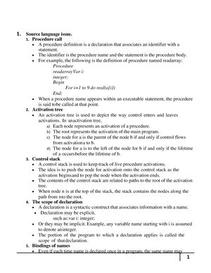 Compiler Design Notes - Useful for engineering students - COMPILER ...